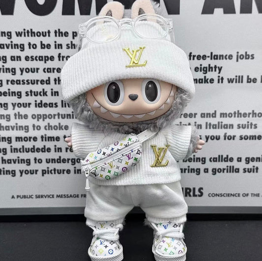 Louis Vuitton Bílý Monogram Outfit