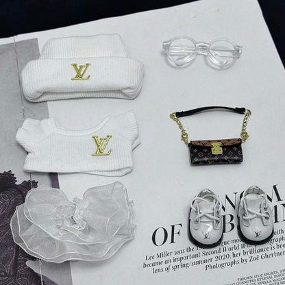Louis Vuitton Bílý Elegantní Monogram Outfit