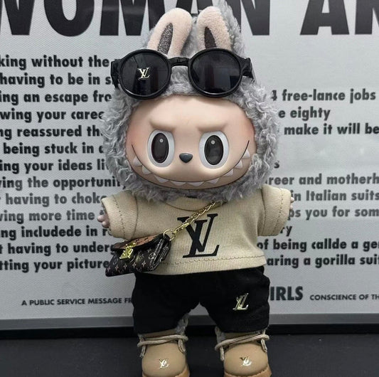 Béžovo & Černý Louis Vuitton Streetwear Outfit