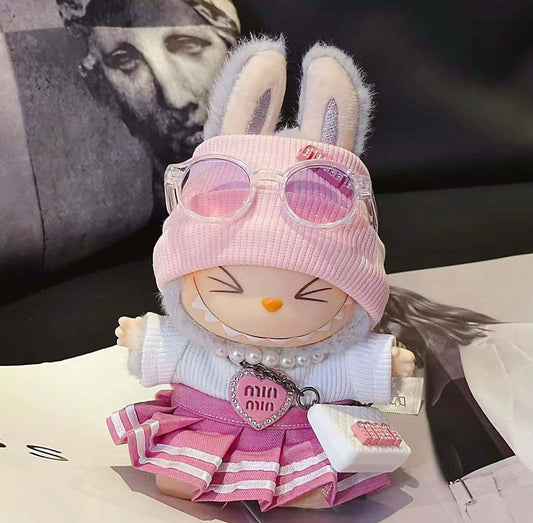 Růžový Mui Mui Outfit