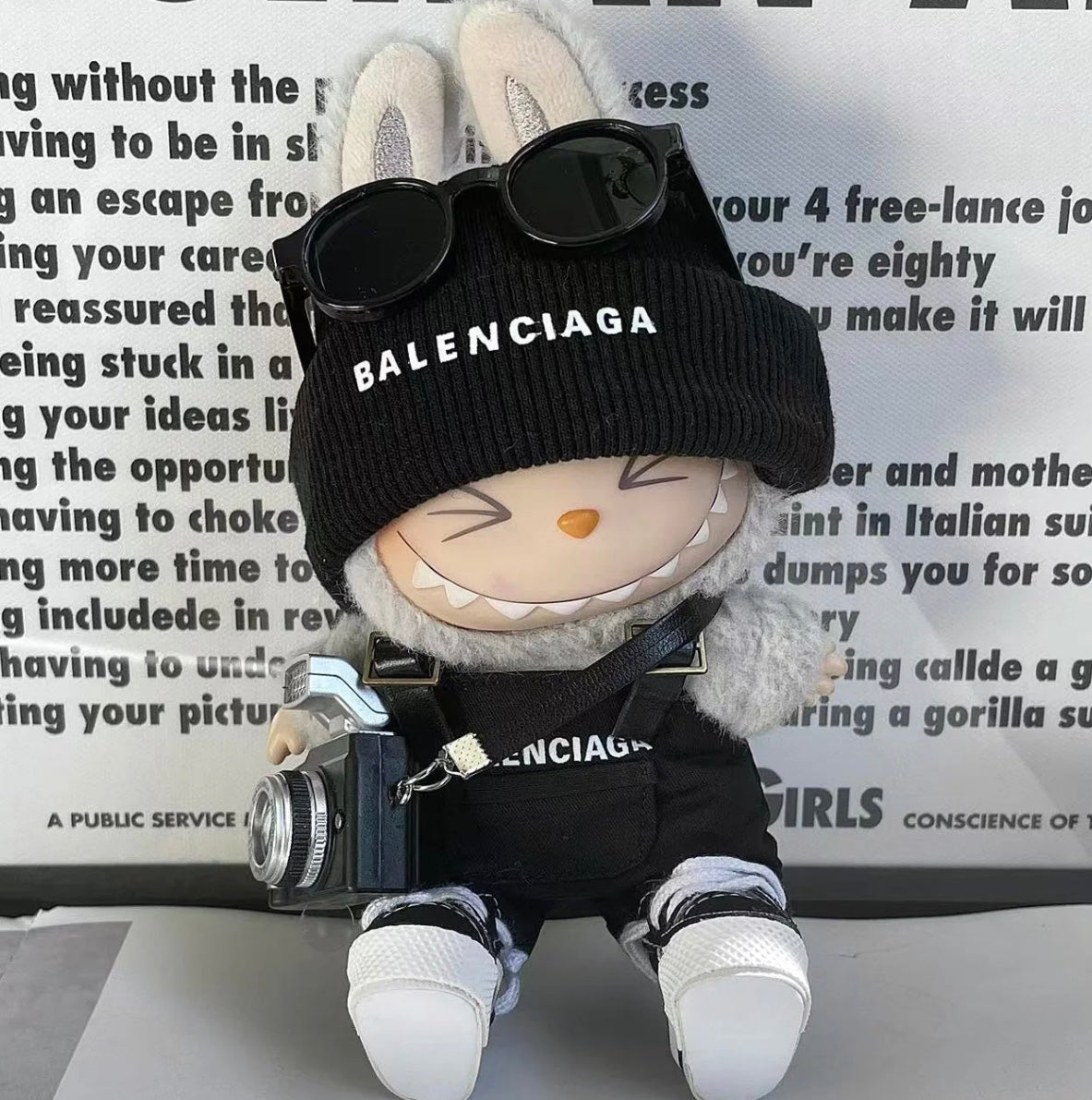 Bílý/Černý Balenciaga Streetwear Outfit