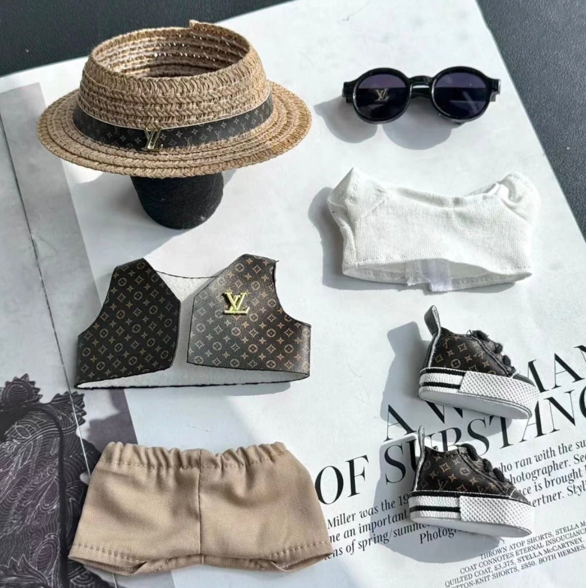 Hnědý Monogram Louis Vuitton Outfit